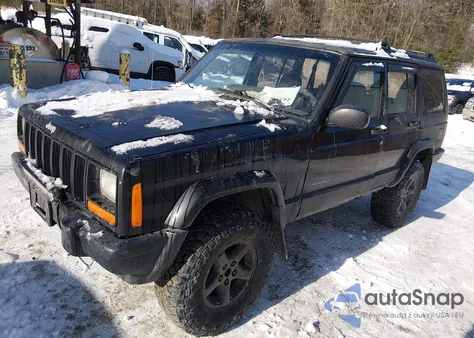 1999 Jeep Cherokee Classic/Sport z USA, uszkodzony, nr VIN 1J4FF68S6XL662914